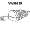 VAG 1J9253609E End Silencer